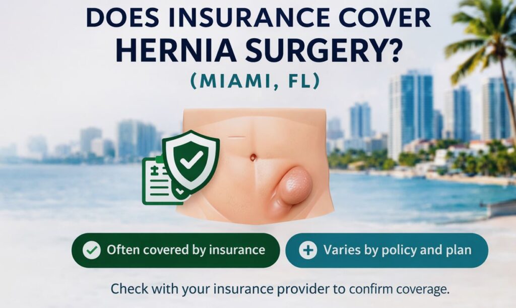 Does Insurance Cover Hernia Surgery? (Miami, FL)